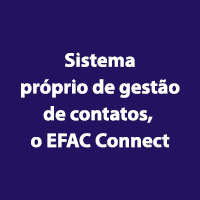 EFAC Connect, sitema próprio de gestão de contatos